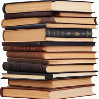 books stacked png