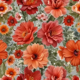 flowers clear background