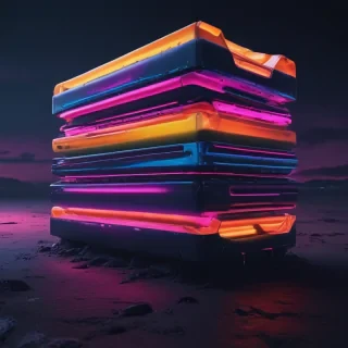 neon colored backgrounds
