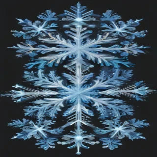 snowflake clipart with transparent background