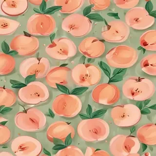 cute peach background