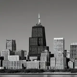 chicago skyline png