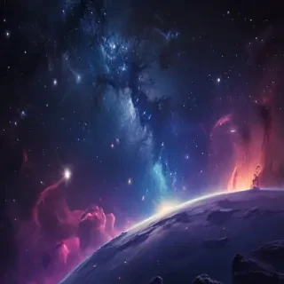 space galaxy background