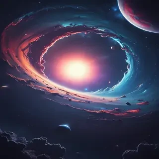 space wallpaper phone
