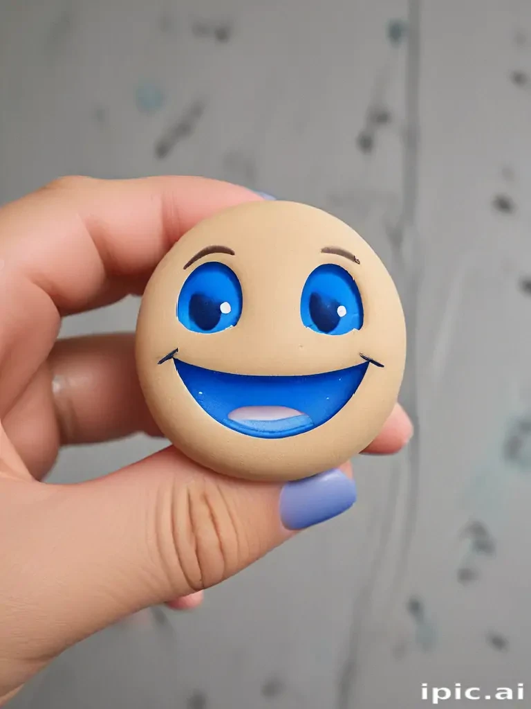 blue emoji
