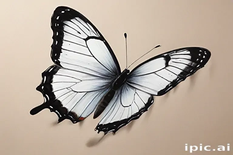 picture of butterfly drawing