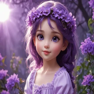 cute purple wallpaper