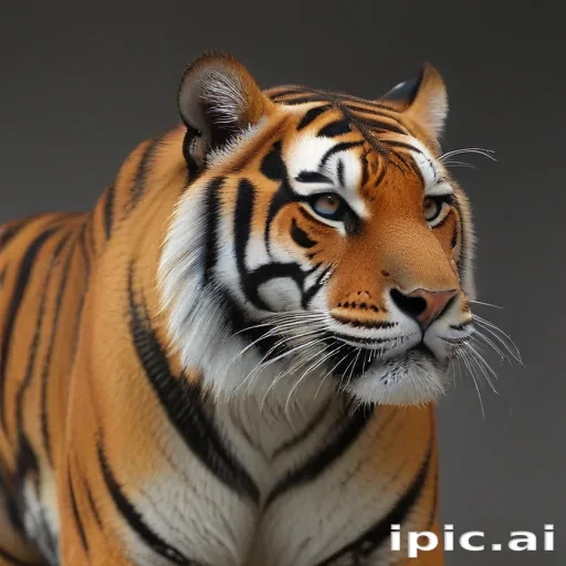 transparent tiger