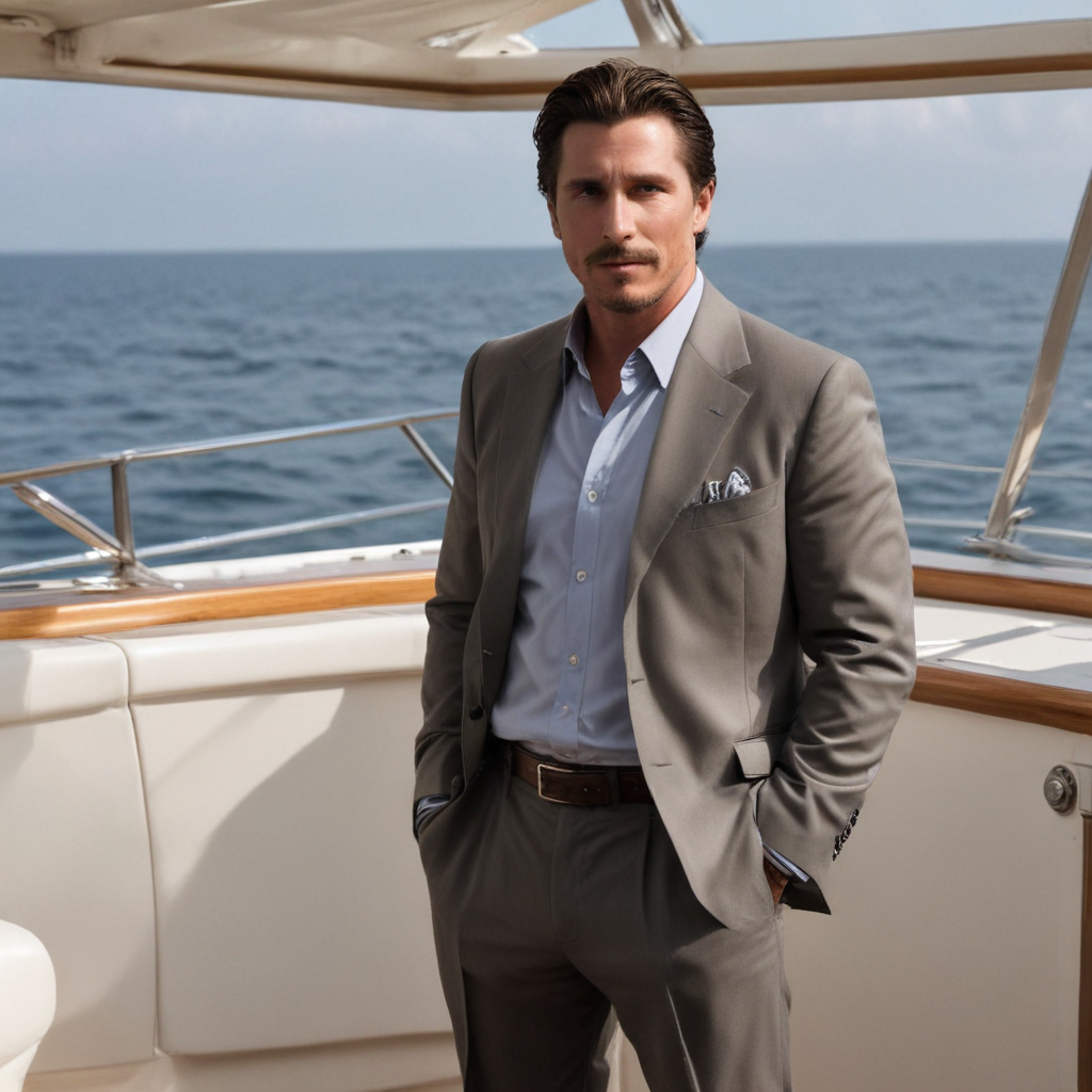 bruce wayne yacht scene