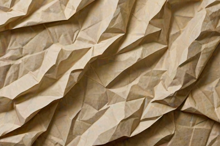 crumpled paper overlay