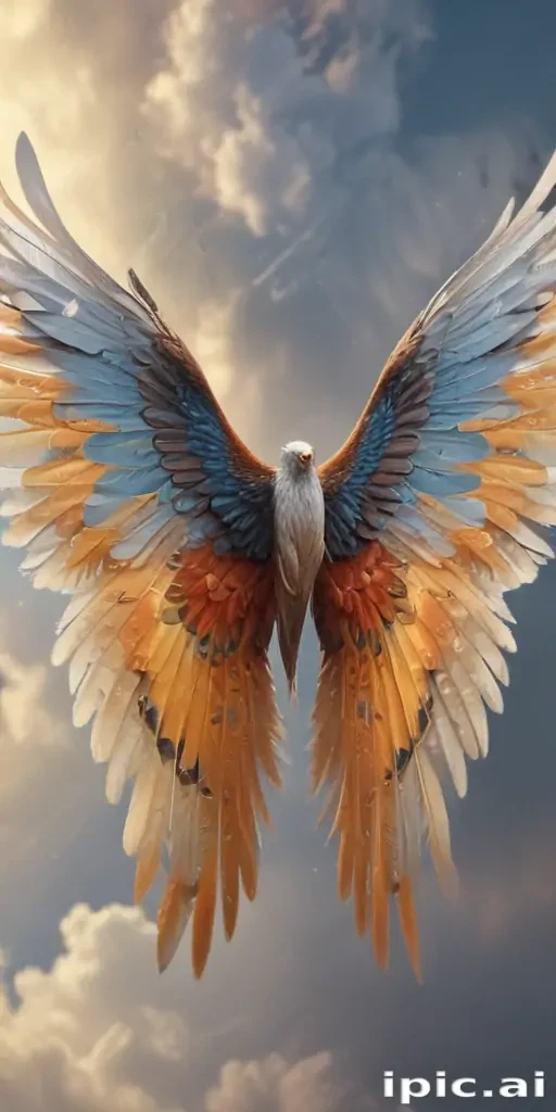 wings with background