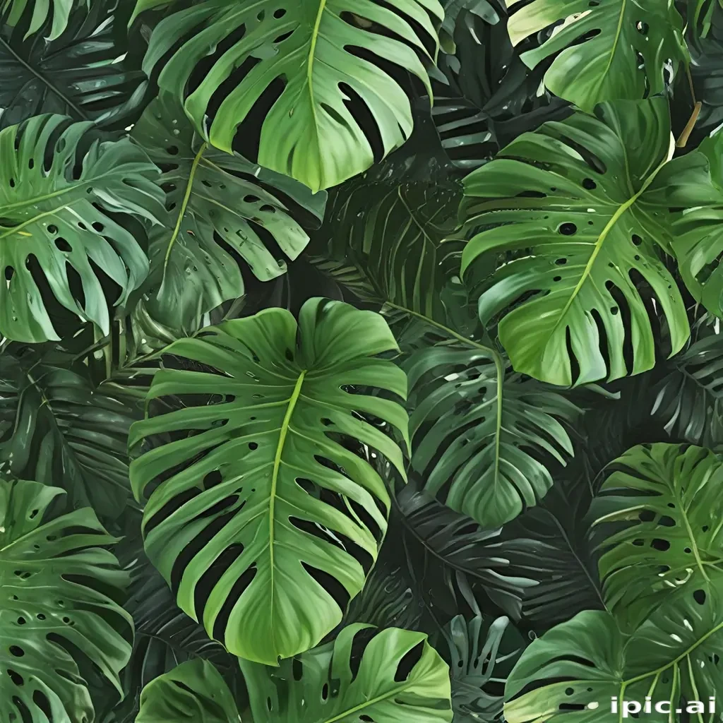 monstera background