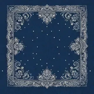 blue bandana background