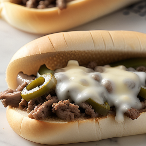 ground beef philly cheesesteak recipe