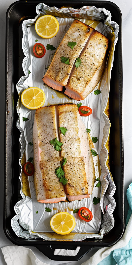 oven baked mahi mahi in foil