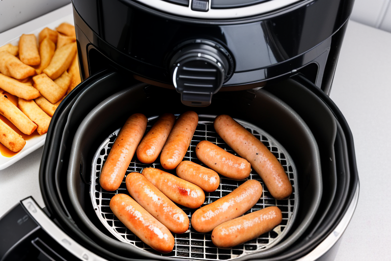 how long to cook chicken sausage in air fryer