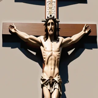 picture of christ on the cross
