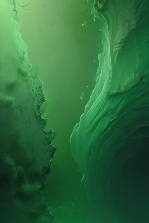 green fade background