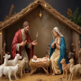 merry christmas nativity images free