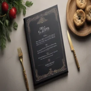 menu mockup free