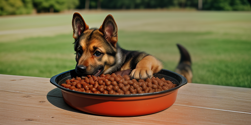 best puppy food for gsd