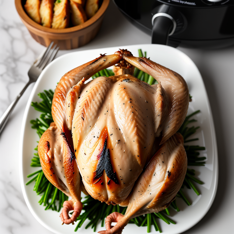 cornish game hen in air fryer