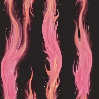 pink flames png