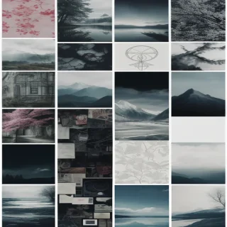 aesthetic collage wallpaper