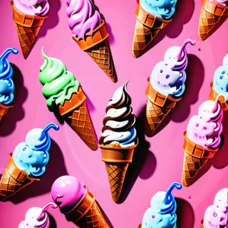 ice cream background