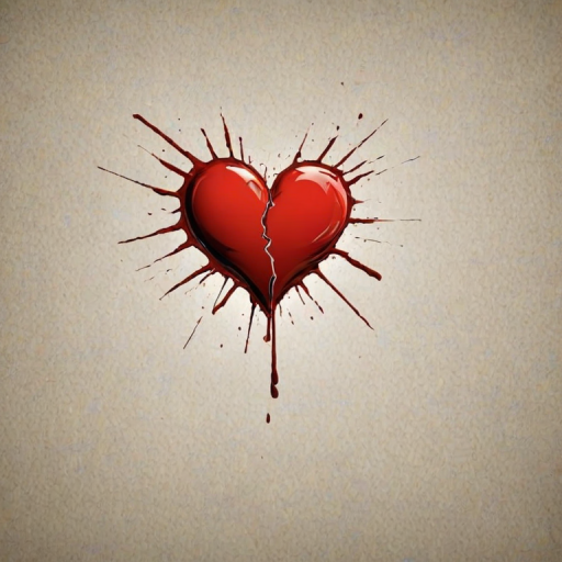 heart broke wallpaper
