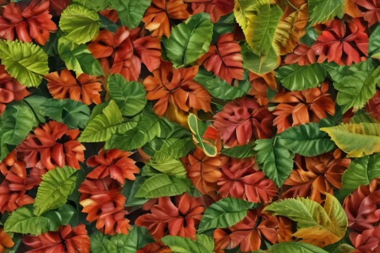 background leaves