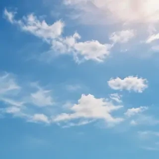 sky blue background