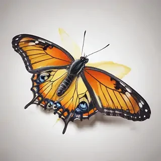 pictures of butterflies to draw