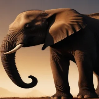 elephant silhouette