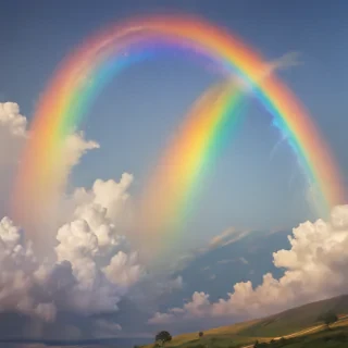cute rainbow background
