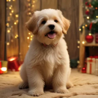 dog christmas backgrounds