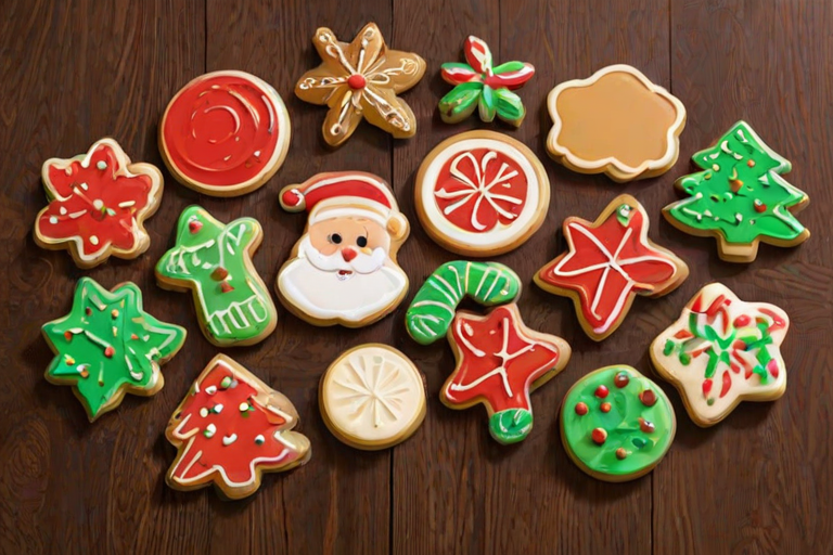 clip art christmas cookies