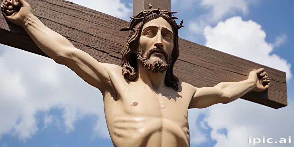 picture of jesus on the cross