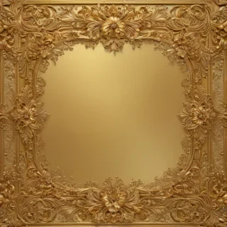 golden border