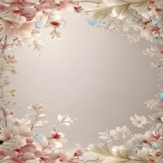 light floral background