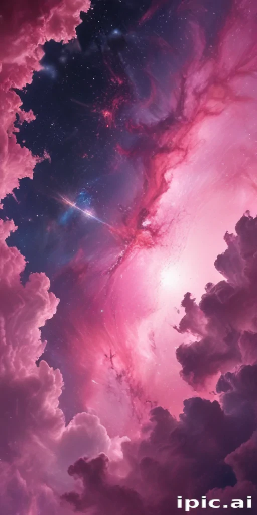 pink galaxy wallpaper