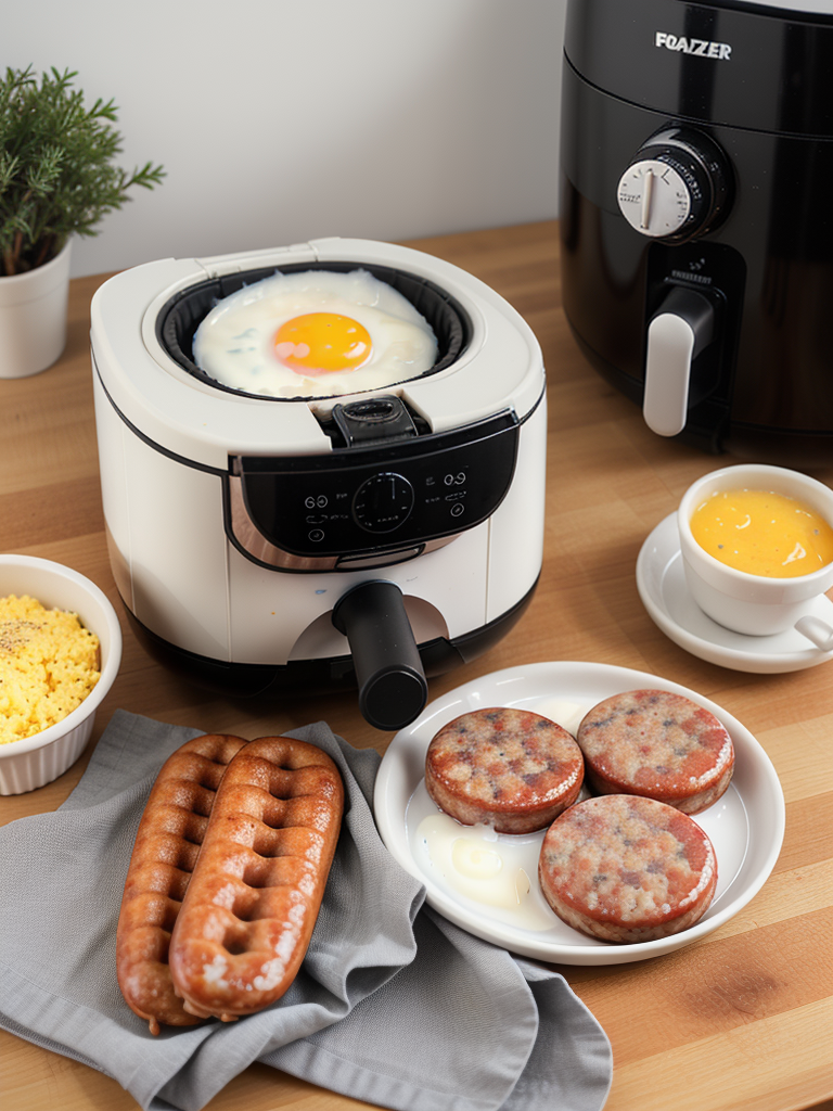 frozen breakfast sausage air fryer
