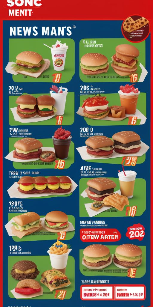 sonic new menu items 2023