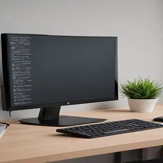 computer mockup