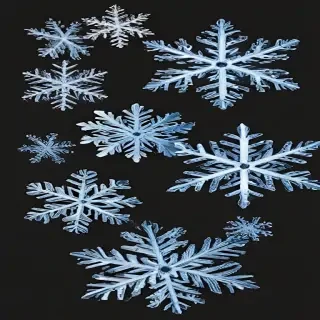 snowflakes png transparent