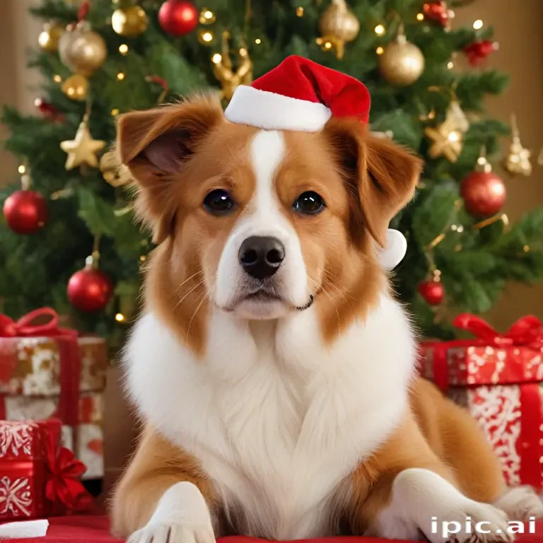 christmas wallpaper dogs
