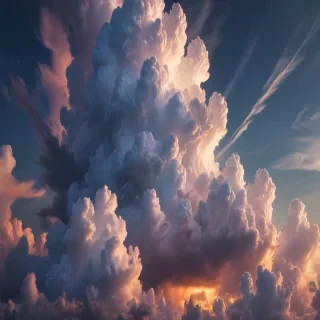 aesthetic clouds wallpaper