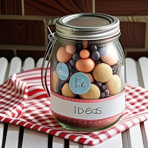 gift in a jar ideas not food