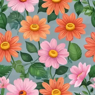cartoon flowers png