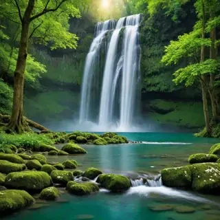 waterfall wallpaper hd